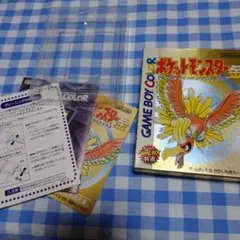 【箱のみ】　ポケモン　金　箱と説明書
