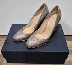 Sergio Rossi セルジオロッシ グリッターパンプス 35 1/2