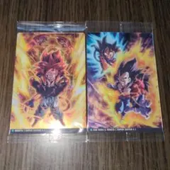 ドラゴンボール　イタジャガvol.９　ゴジータ　孫悟空＆ベジータ　カード