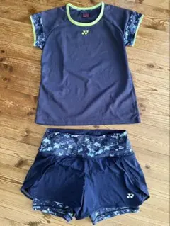 YONEX テニスウェア グレー/ネイビー