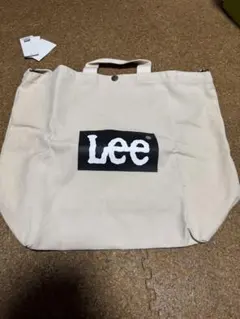送料込み新品未使用シンプルコットンlee2wayショルダーバッグのサムネイル