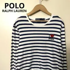 【現行QRタグ】POLO RALPH LAUREN ボーダーロンT