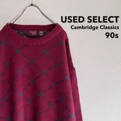 古着 90’s Vintage Geometric Knitのサムネイル