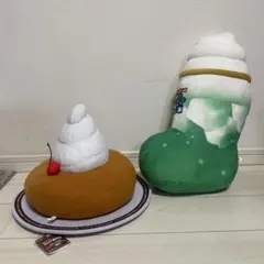 コメダ珈琲店クリームソーダ　・シロノワールぬいぐるみセット