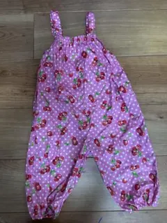 さくらんぼ柄　プレイウェア