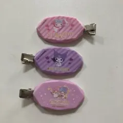 サンリオ 前髪クリップ マイメロ クロミ リトルツインスターズ