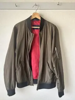 ZARA MAN MA-1ジャケット XL オリーブ