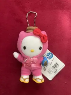 激レア·タグ付き☆ご当地キティ 伊勢志摩 キーホルダー ぬいぐるみ