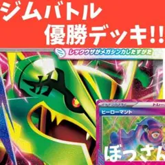 構築済】メガレックウザガルーラexデッキ ジムバトル優勝 ニャースex