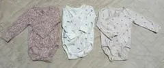 【ユニクロとH&M】ベビー肌着 70サイズ 3点セット