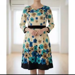 エムズグレーシー❤︎Instagram掲載　ドレスワンピース　40 新品タグ付き エムズグレーシー❤︎Instagram掲載 ドレスワンピース 40 新品タグ付き