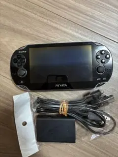 【動作品 】SONY PSVITA クリスタルブラック PCH-1000