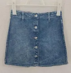 キッズ フロント ボタン デニム スカート H＆M