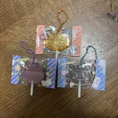 ちいかわキャンディーチャームズグミ　モモンガ・シーサー・古本屋（3点セット）