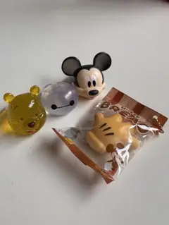 ディズニー ミッキー、プー、ベイマックス セット