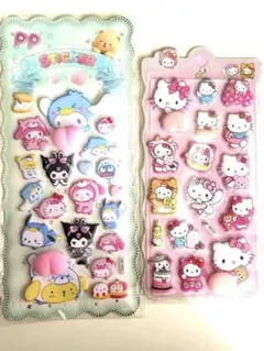 2枚❣️サンリオ　おしりシール　キティ　おしりシール　おしりぷにぷに　スクイーズ