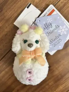 東京ディズニーシー クッキーアン　雪だるま ぬいぐるみチャーム クリスマス