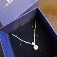 Swarovski シルバー クリスタル ネックレス
