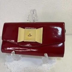Vivienne Westwood 三つ折り財布 エナメル ボルドー - メルカリ