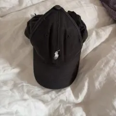 ラルフローレン　キャップ　黒