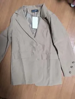 カーキ テーラードジャケット 未使用タグ付き