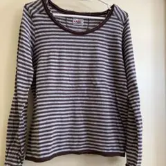 Heart MarketボーダーカットソーMサイズ