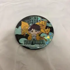 ハイキュー!! ゴジラコラボ トレーディングビッグホロ缶バッジ 及川 ギドラ