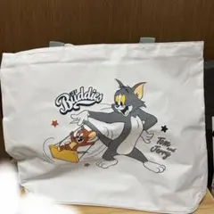 トムとジェリー トートバッグ 47×48 マチ12cm
