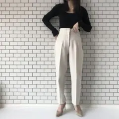 ZARA ハイウエストパンツ