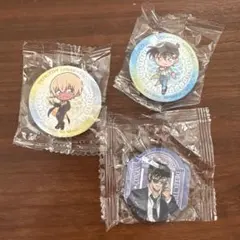 名探偵コナン 缶バッジ ・マグネットなど3個セット