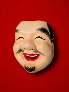 石見神楽面　岩本万吉作　日本伝統　日本舞踊　お面　神楽面 石見神楽面 岩本万吉作 日本伝統 日本舞踊 お面 箱付き 希少 - メルカリ