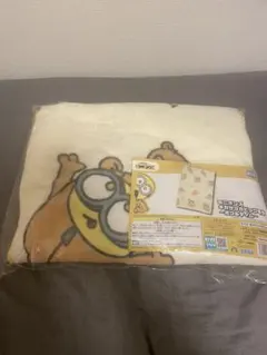ミニオンズ ギガザッカビッグ毛布 ボブ＆ティム