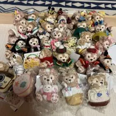 ダッフィ&シェリーメイぬいぐるみストラップ まとめ売り
