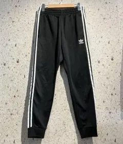 adidas ジャージトラックパンツ　ブラック　アディダス