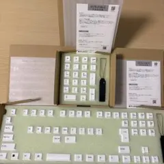REALFORCE R3/R3S用 白キーキャップ M0356J＋M0359T
