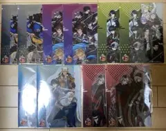 刀剣乱舞　セブンイレブン　A5クリアファイル 全5種×2