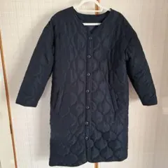 キルティングジャケット ネイビー