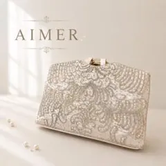 結婚式・二次会】パーティ用 バッグ AIMER エメ 高級 16,500円 - メルカリ