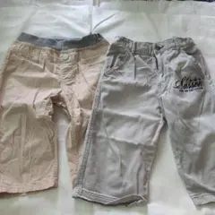 140と150半ズボン 2色セット