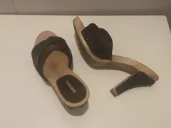 Diesel ディーゼル ハイヒール サンダル ウッドソール 37-38のサムネイル