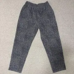ペイズリー柄 100%コットン パンツ Mサイズのサムネイル