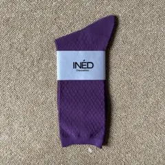 INED Chaussettes ソックス パープル 23-25cmのサムネイル