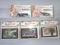 一番くじ 機動戦士ガンダム ガンプラ アクリルキーホルダー ステッカーセット