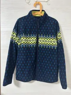 UNIQLO キッズ フリース ジャケット 140cm ネイビー
