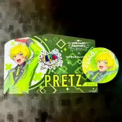 STPR Family Festival PRETZ 缶バッジ 絵馬風カード