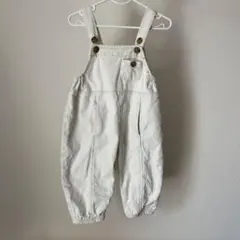 テータテート tete a tete サロペット 90 アイボリー コーデュロイ