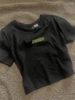 DIVIDED H&M ブラック Tシャツ XS