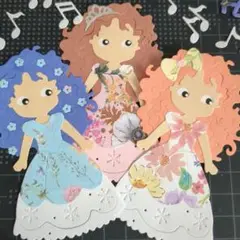 お姫様　ペーパークラフト　アルバムクラフト　お買い得品