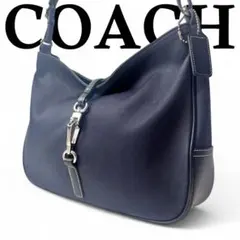 極美品✨ COACH コーチ ワンショルダーバッグ 肩掛け ハーフムーン 黒