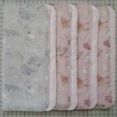 ハンドメイド　ガーゼハンカチ　リバティ生地　タナローン　ダブルガーゼ　H043